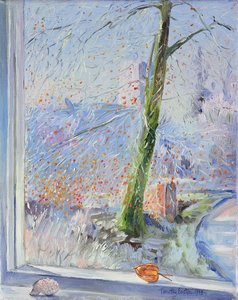 Beech Tree和Haw Frost，1989 作者 蒂莫西·伊斯顿