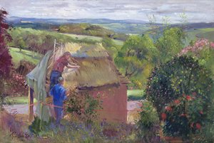 在夏天的房子，Lanhydrock House，Cornwall，1993年 作者 蒂莫西·伊斯顿