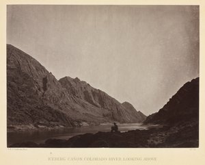 冰山峡谷，科罗拉多河俯瞰图