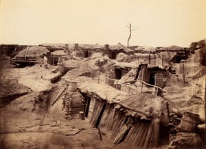 被称为地狱堡的塞奇威克堡士兵宿舍