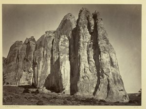 铭文岩南侧，1873年 作者 蒂莫西·奥沙利文（Timothy OSullivan）