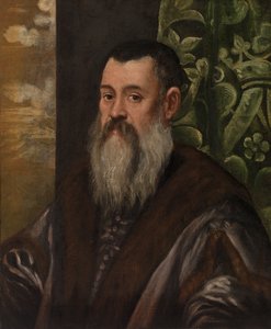 绅士肖像 作者 丁托列托 (Jacopo Robusti)