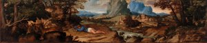 沉睡的牧羊人 作者 提香 (Tiziano Vecellio)