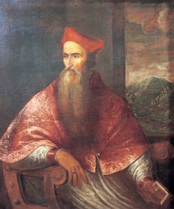 皮特罗-贝姆博的画像 作者 提香（c.1488-1576）