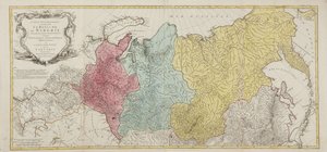 俄罗斯帝国地图 作者 托比亚斯·康拉德·洛特