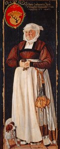 埃斯巴斯洛赫曼的肖像，雅各布施维泽的妻子，1564年