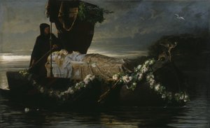 伊莱恩，1874年 作者 托比·罗森塔尔（Toby Rosenthal）