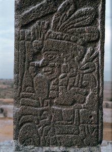 Tlahuizcalpantecuhtli 神庙的浮雕 作者 托尔特克托尔特克