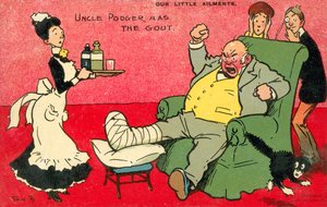 我们的小毛病，波德格叔叔得了痛风（彩色石印版）