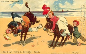 海边舒适（chromolitho） 作者 汤姆·布朗