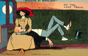 月光下的勺子》，《末班车上》（彩色印刷版）