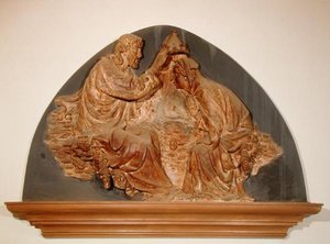 圣母加冕礼（大理石 作者 Tomasso (attr. To) Masaccio