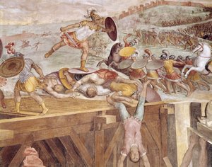 Soraian Bridge上的Horatius Cocles（壁画）