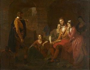 拉斐特（Lafayette）监狱，奥尔穆茨，1850年 作者 Tompkins Harrison Matteson