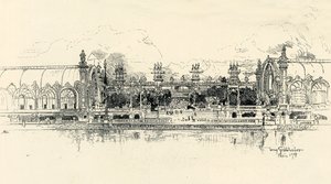 园艺与林业馆（Tony Grubhofer），1900年。