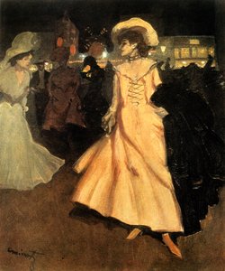 离开红磨坊，1901-1902年 作者 托尼·米纳兹（Tony Minartz）