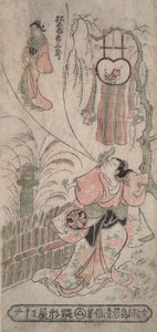 演员 Segawa Kikunoj 作者 鸟居清二
