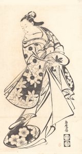 歌妓，约1712年，约1712年。