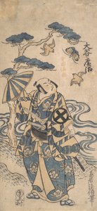 饰演本田春永的演员大谷弘毅，约。1745., ca.1745.