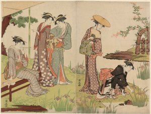 鸢尾池畔 作者 永永鸟居