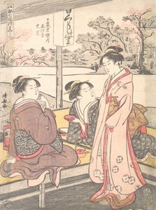 Nippori Keinai Ebisu-Daikoku, 约。1793. 作者 永永鸟居