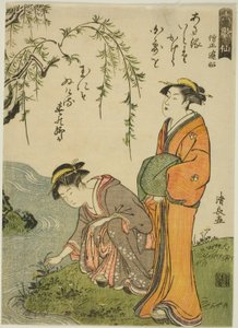 诗人 Sojo Henjo，选自 "六仙诗人（Rokkasen）"系列 作者 永永鸟居