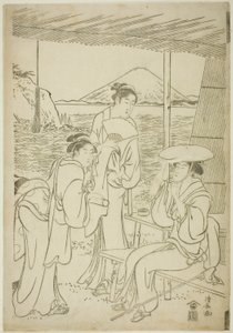 江之岛的游客 作者 永永鸟居
