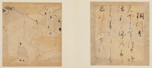 源氏物语》，江户时代，17世纪初。 作者 土佐光典