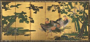 孔雀和凤凰号，摄于1500年代后期。 作者 土佐三好