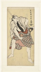 市川富右卫门画像 作者 Toshusai Sharaku