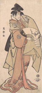 濑川喜久野三在一个不知名的角色中，1794-95。 作者 Toshusai Sharaku