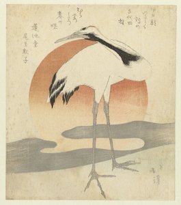 日出前的仙鹤 作者 莲智堂玉玉石刻