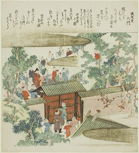 元旦期间聚集在诺贝尔曼家门口的游客 作者 东东屋北海