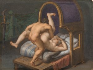 被Pan追捕的仙女Syrinx