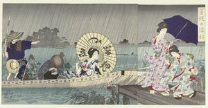 隅田川两岸的渡船
隅田川两岸的渡船