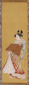 游行中的裕如 作者 歌川丰信