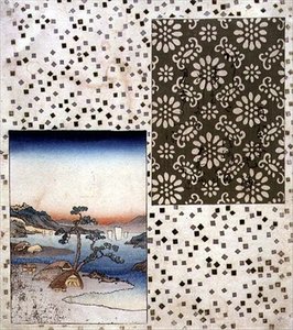 明石湾，约1830-44年（木版画） 作者 丰田福建