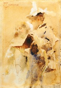 特兰基洛-克雷莫纳的《相册》，水彩画