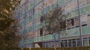 生活之地 L6，2013 年（胶合板上的油画）