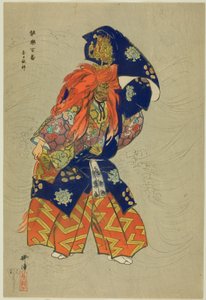 春日龙神，选自 "百无剧（Nogaku hyakuban）"系列 作者 月冈工业