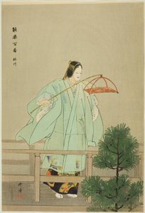 樱川，选自 "百无剧（Nogaku hyakuban）"系列 作者 月冈工业