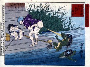 Yodo Gawakré：臀部的猜河鬼（Kappa），作者：月冈洋次郎 作者 月冈义俊