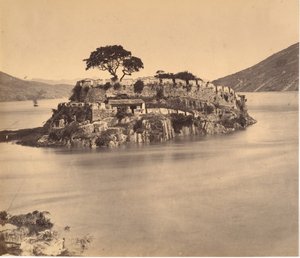 明甘关河民，约1869年。 作者 东兴。