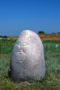 6-10世纪西突厥汗国的墓石