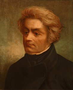 诗人亚当-密茨凯维奇的肖像 1798-1855, 1883年 作者 泰特斯·马列谢夫斯基