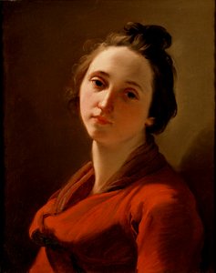 年轻女子的头像，1775-1778年