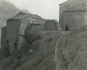 意大利伦巴第，奇瓦特，圣彼得蒙特修道院，Ugo Monneret de Villard 摄影，约 1910 年
