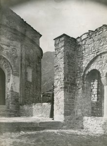 意大利伦巴第，奇瓦特，圣彼得蒙特修道院，Ugo Monneret de Villard 摄影，约 1910 年