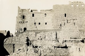 修复后的圣西缅修道院，埃及阿斯旺，摄影师：Ugo Monneret de Villard