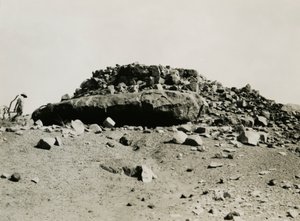 苏丹 Goz Regeb 地区的遗址，Ugo Monneret de Villard 摄影，约 1925 年